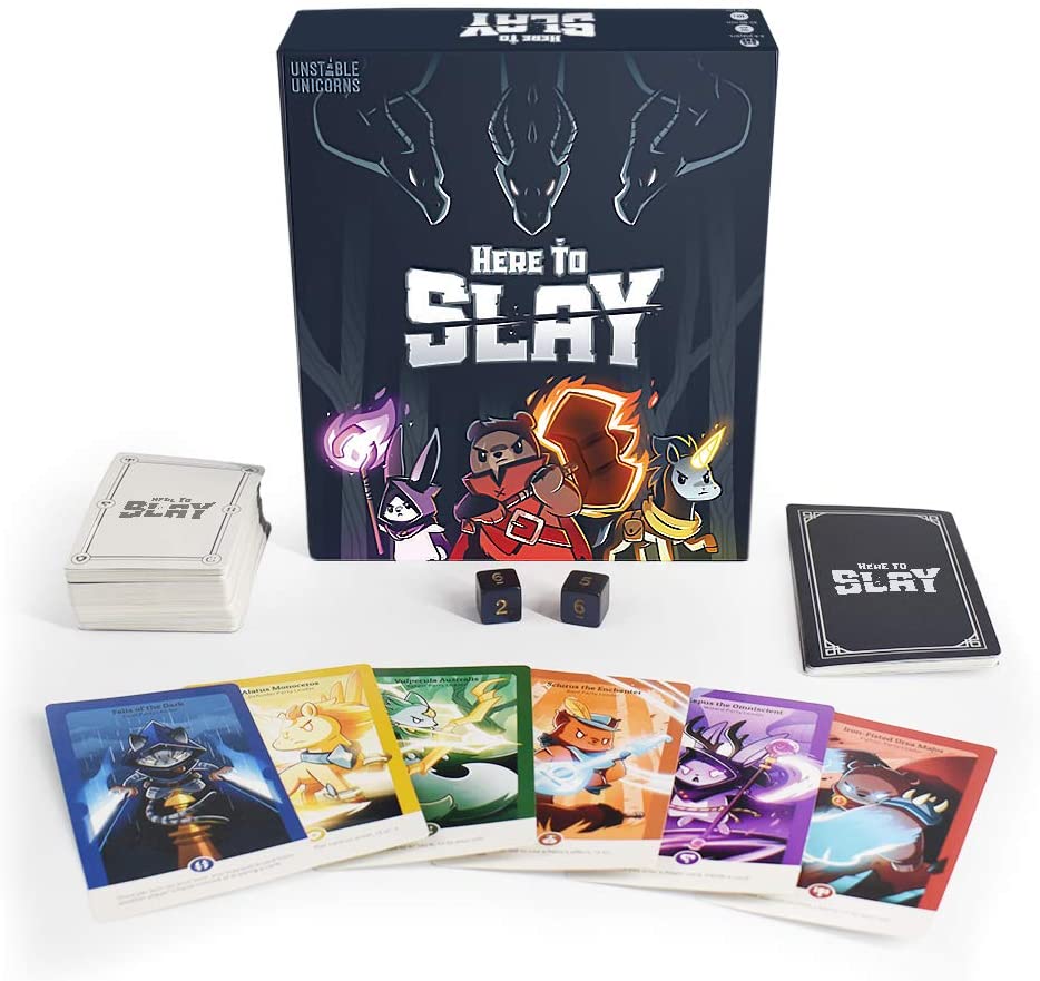 TeeTurtle Here to Slay Base Game - Unstable Unicorns Creators  A Strategic Card Game TeeTurtle Here to Slay Base Game - Unstable Unicorns Creators  A Strategic Card Game